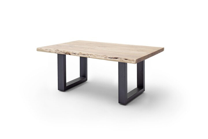 Couchtisch >CARTAGENA< in Akazie natur, massiv lackiert - 110x45x70cm (BxHxT)