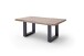 Couchtisch >CARTAGENA< in Akazie massiv walnussfarben - 110x45x70 (BxHxT)