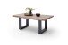 Couchtisch >CARTAGENA< in Akazie massiv walnussfarben - 110x45x70 (BxHxT)