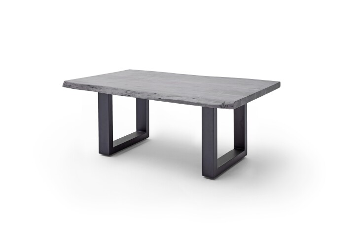 Couchtisch >CARTAGENA< in Akazie grau, massiv lackiert - 110x45x70cm (BxHxT)