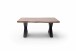 Couchtisch >CARTAGENA< in Akazie massiv walnussfarben - 110x45x70 (BxHxT)