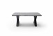 Couchtisch >CARTAGENA< in Akazie grau, massiv lackiert - 110x45x70cm (BxHxT)