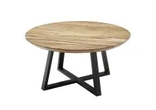Couchtisch >SAFAGA< in Akazie natur, Massivholz  -...