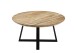 Couchtisch >SAFAGA< in Akazie natur, Massivholz  - 90x45x90cm (BxHxT)