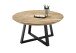 Couchtisch >SAFAGA< in Akazie natur, Massivholz  - 90x45x90cm (BxHxT)