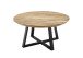 Couchtisch >SAFAGA< in Akazie natur, Massivholz  - 90x45x90cm (BxHxT)