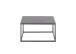 Couchtisch >VARNA< in anthrazit, Glas-Keramik/ Metall - 75x40x75cm (BxHxT)