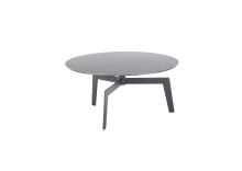 Couchtisch >BUENA VISTA< in grau, Glas-Keramik /...