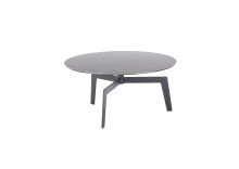 Couchtisch >BUENA VISTA< in grau, Glas-Keramik /...