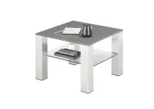 Couchtisch >PUNO< in anthrazit, Glas-Keramik /...