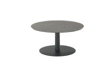 Couchtisch >TARTU< in anthrazit, Glas-Keramik /...