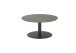 Couchtisch >TARTU< in anthrazit, Glas-Keramik / Metall - 38x80cm (HxD)
