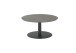Couchtisch >TARTU< in anthrazit, Glas-Keramik / Metall - 38x80cm (HxD)