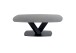 Couchtisch >MALANGO< in anthrazit, Glas-Keramik / Metall - 120x43x70cm (BxHxT)