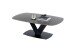 Couchtisch >MALANGO< in anthrazit, Glas-Keramik / Metall - 120x43x70cm (BxHxT)