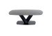 Couchtisch >MALANGO< in anthrazit, Glas-Keramik / Metall - 120x43x70cm (BxHxT)