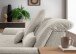 Polstergarnitur >Riordan< Schlaffunktion, Stauraum, Webstoff Corto beige - 314x104x184 (BxHxT)
