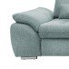 Polstergarnitur >Riordan< Schlaffunktion, Stauraum, Webstoff Corto mint - 314x104x184 (BxHxT)