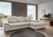 Polstergarnitur >Riordan< Schlaffunktion, Stauraum, Webstoff Corto beige - 314x104x184 (BxHxT)