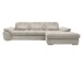 Polstergarnitur >Riordan< Schlaffunktion, Stauraum, Webstoff Corto beige - 314x104x184 (BxHxT)