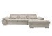 Polstergarnitur >Riordan< Schlaffunktion, Stauraum, Webstoff Corto beige - 314x104x184 (BxHxT)