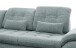 Polstergarnitur >Riordan< Schlaffunktion, Stauraum, Webstoff Corto mint - 314x104x184 (BxHxT)