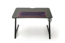 Gamingtisch >DX-RACER< in schwarz, Holzwerkstoff/ Metall - 111x75x80cm (BxHxT)