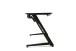 Gamingtisch >DX-RACER< in schwarz, Holzwerkstoff/ Metall - 111x75x80cm (BxHxT)