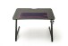 Gamingtisch >DX-RACER< in schwarz, Holzwerkstoff/ Metall - 111x75x80cm (BxHxT)