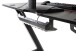 Gamingtisch >DX-RACER< in schwarz, Holzwerkstoff/ Metall - 111x75x80cm (BxHxT)