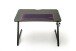 Gamingtisch >DX-RACER< in schwarz, Holzwerkstoff/ Metall - 111x75x80cm (BxHxT)
