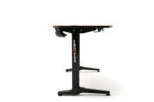 Gamingtisch >DX-RACER< in schwarz, Holzwerkstoff/ Metall - 140x75x66cm (BxHxT)