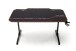 Gamingtisch >DX-RACER< in schwarz, Holzwerkstoff/ Metall - 140x75x66cm (BxHxT)