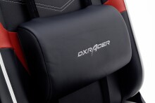 Gaming-Stuhl >DX-RACER< in schwarz/ rot/ weiß - 68x120x68 (BxHxT)