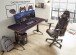 Gaming-Stuhl >DX-RACER< in schwarz/ rot/ weiß - 68x120x68 (BxHxT)