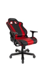 Gaming-Stuhl >DX-RACER< in schwarz / rot - 70x133x70cm (BxHxT)
