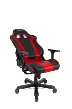 Gaming-Stuhl >DX-RACER< in schwarz/ rot - 70x133x70cm (BxHxT)
