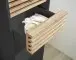 Badezimmer-Set >Liguria< (3-tlg.) in Anthrazit / Evoke Eiche Dekor - 140x191x40 (BxHxT)