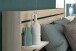 Stauraumbett >Escale 4< in Eiche Nachbildung - 217x99x236cm (BxHxT)