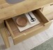 Kochinsel >Ponza< 3 Schubladen, in Eiche geölt, Massivholz - 180x91x90cm (BxHxT)