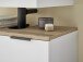 Badezimmer-Set >Denver< (3-tlg.) in weiß matt / Evoke Eiche Dekor - 160x195x35 (BxHxT)