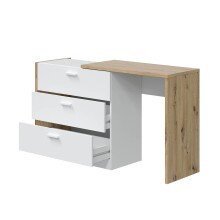 Kombikommode >Kommo< Schreibtisch Asteiche Dekor /...