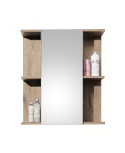 Badezimmer-Set >Vista< (5-tlg.) in Viking Oak / Schilfgrün - 170x190x31 (BxHxT)