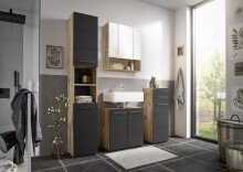 Badezimmer-Set >Vista< (4-tlg.) in Viking Oak /...