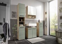 Badezimmer-Set >Vista< (4-tlg.) in Viking Oak /...