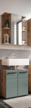 Badezimmer-Set >Vista< (2-tlg.) in Viking Oak /...