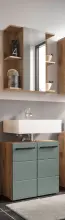 Badezimmer-Set >Vista< (2-tlg.) in Viking Oak /...