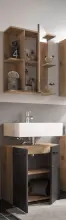 Badezimmer-Set >Vista< (2-tlg.) in Viking Oak /...