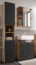 Badezimmer-Set >Vista< (3-tlg.) in Viking Oak /...