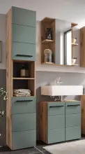 Badezimmer-Set >Vista< (3-tlg.) in Viking Oak /...